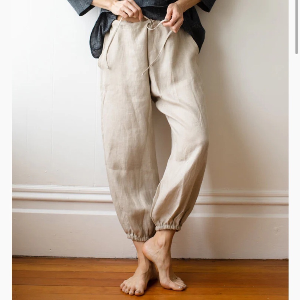 Jess brown Potters Pant linen - Picture 6 of 8